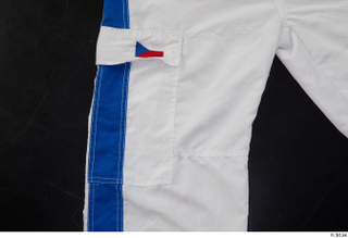 Clothes   275 sports white capri shorts 0005.jpg